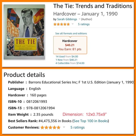 Book about Ties - Picture 9 of 11